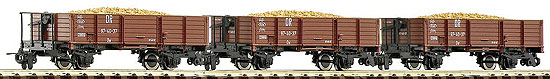 Set of 3 Gondola cars loaded with potato<br /><a href='images/pictures/Roco/34599.jpg' target='_blank'>Full size image</a>